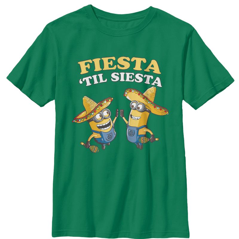 Boy's Despicable Me Minions Fiesta T-Shirt, 1 of 4