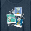 Women's - SpongeBob SquarePants - Squidward Photos Lightweight French Terry Wide Neck Long Sleeve Shirt - 2 of 4