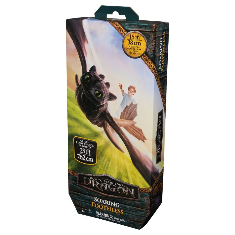 How to Train Your Dragon Gliding Toothless Figure : Target