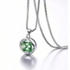 Popular styles for 2025 year The pendant measures 0.73"*0.5" with a delicate 18" chain - 4 of 4