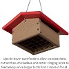 JCS Wildlife Recycled Upside Down Single Suet Feeder - 2 of 4