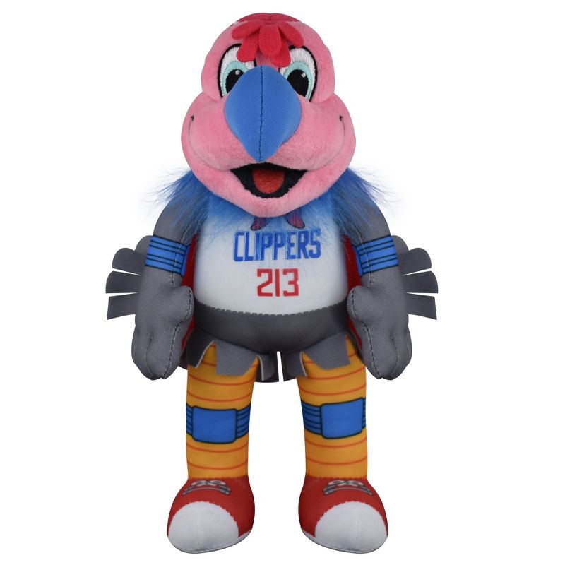 Bleacher Creatures Los Angeles Clippers Chuck The Condor 10" Mascot Plush Figure, 1 of 6