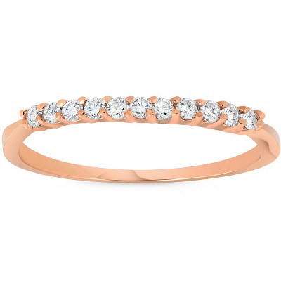Pompeii3 1/4ct Diamond Ring 14K Rose Gold