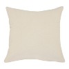 HomeRoots 16" X 24" Gray Chevron Cotton Lumbar Throw Pillow - 4 of 4