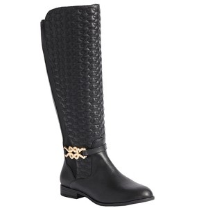 Comfortview Women's The Viona Tall Wide Calf Boot(Wide Widths Available) - 1 of 4