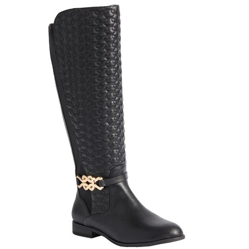 The Heather Wide Calf Boot