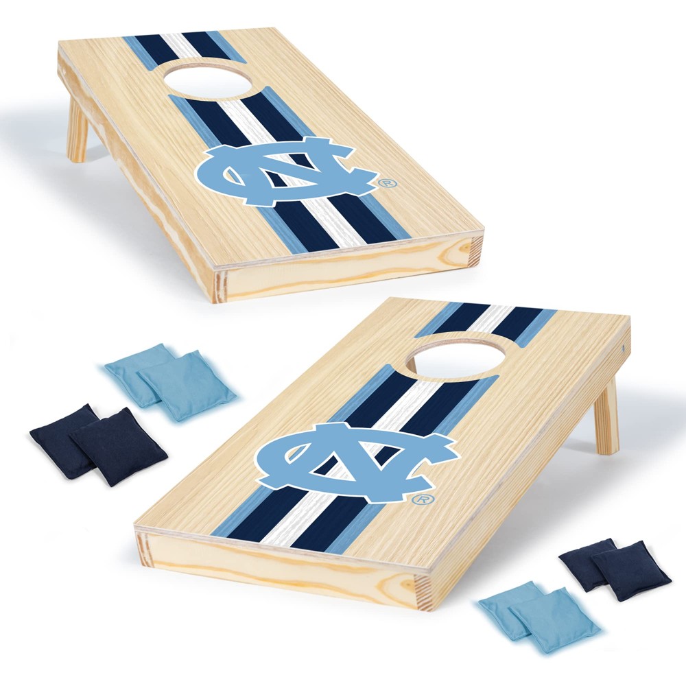 NCAA North Carolina Tar Heels 1'x2' Wood Cornhole Set
