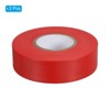 Unique Bargains PVC Non-Adhesive Flagging Tapes for Trail Outdoor 2 Pcs Red 1" x 147 ft - 3 of 4