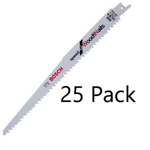 Bosch 25 Pack 9 Inch 5/8 TPI Reciprocating Saw Blades - RSN9V-25PK - 1 of 1
