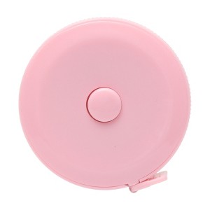 Unique Bargains Tape Measure +/-5% Accuracy Plastic Pink 2.09"x2.09"x0.67" 1 Pcs - 1 of 3