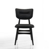 Omax Decor,Joss Solid Wood Dining Chairs Upholstery (Set of 2) - 3 of 4