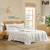 HLC.ME Floral Bed Sheets - Bed Sheet Set - Wrinkle Resistant & Ultra Soft - Fits Mattresses up to 15 Inches Deep - 3 of 4