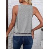 Clotth Womens Tank Tops Casual V Neck Sleeveless Summer Spring Clothes Loose Fit Cute Outfit Basic Cami Fashion Shirts - 4 of 4