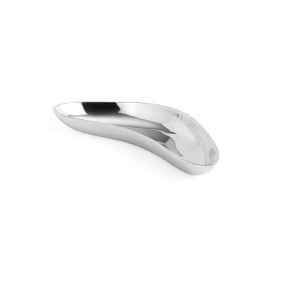 Nambe Boomerang Metal Alloy Tray, Serving Bowl, Small Tray, Countertop, Fruit, Nuts, and Sweets Dessert Bowl, Centerpiece, Kitchen Décor,