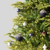 2ct Christmas 200mm Flocking Ball with Handgraft Chunky Glitter Ornament Set - Wondershop™ - 2 of 3