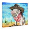 Stupell Industries Wild West Cowboy Pig, 20" x 16" - 3 of 4