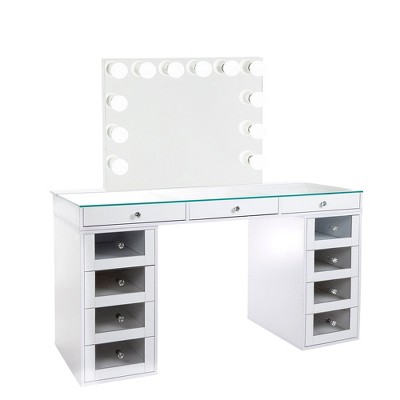 Impressions Vanity SlayStation® Pro 2.0 Tabletop + Vanity Mirror + 4 Drawer Units Bundle