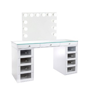 Impressions Vanity SlayStation® Pro 2.0 Tabletop + Vanity Mirror + 4 Drawer Units Bundle - 1 of 4