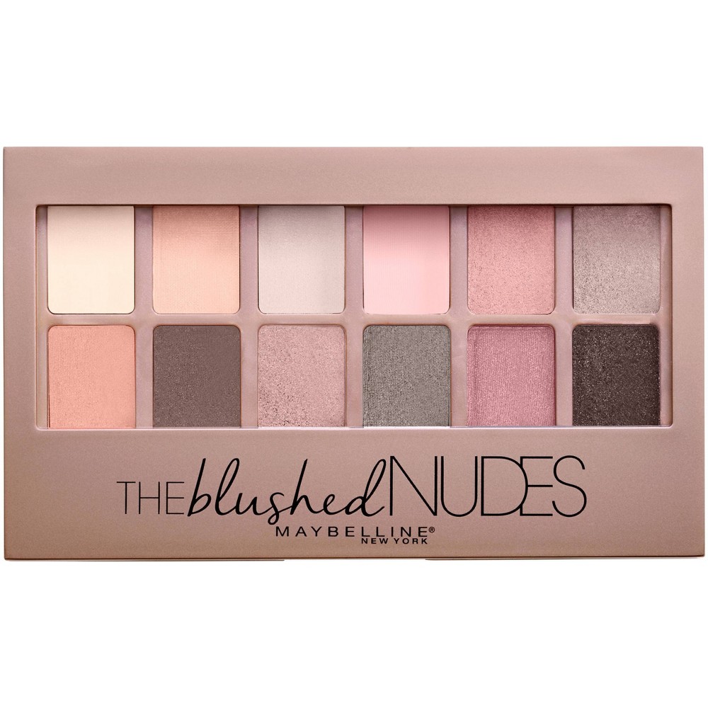 Photos - Other Cosmetics Maybelline MaybellineThe Blushed Nudes Eye Shadow - Palette 06 - 0.34oz: Rose Gold Pi 