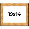 PosterPalooza | Embellished Gold Picture Frame - UV Acrylic, Backing Board, Hanging Hardware Included - 2 of 4