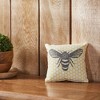 Buzzy Bees Bee Pillow 6x6 VHC Brands - 4 of 4
