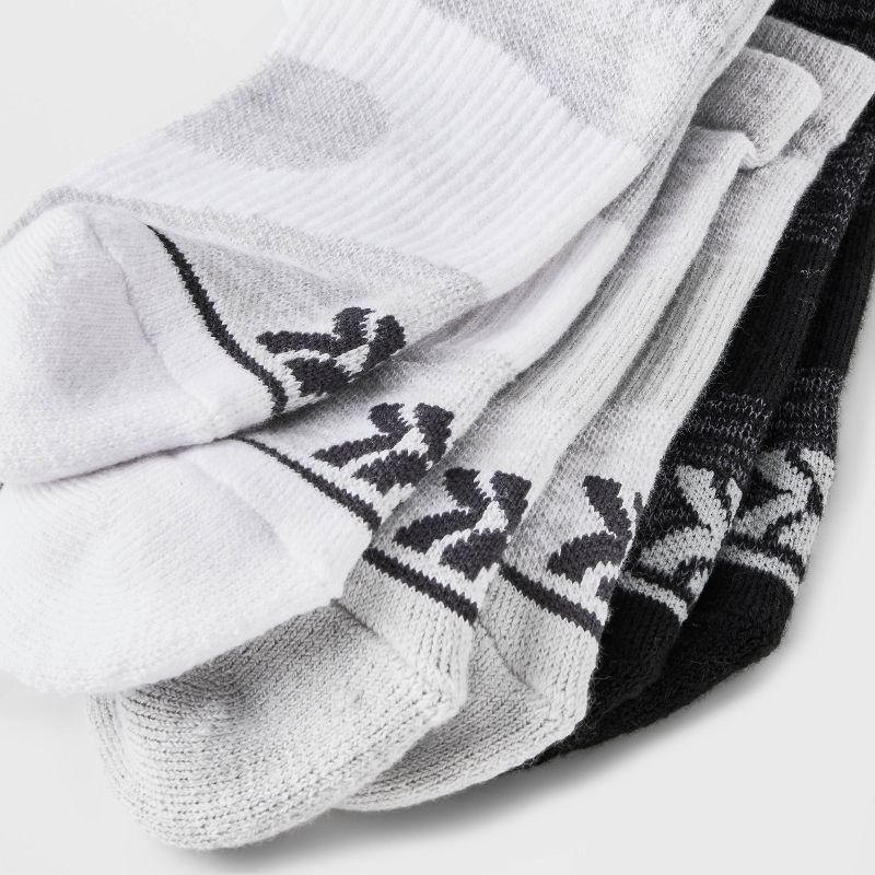 Women&#39;s 6pk Active Accents No Show Tab Athletic Socks - All In Motion&#8482; White/Gray/Black 4-10, 4 of 9