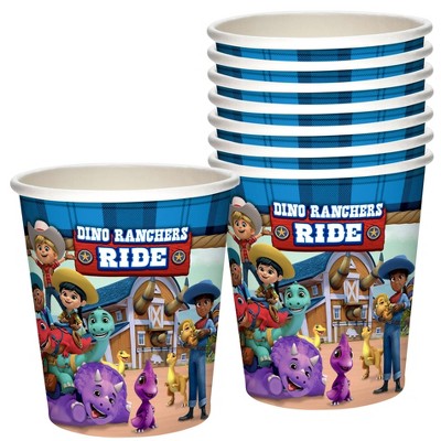 Treasures Gifted Dino Ranch Party Supplies - Cups - 24 Pack