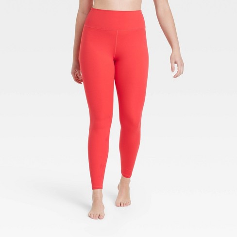 Women's Brushed Sculpt High-rise Leggings 28 - All In Motion™ Red