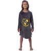 Harry Potter Girls' Hogwarts Houses Crest Raglan Pajama Nightgown-All Houses - 4 of 4