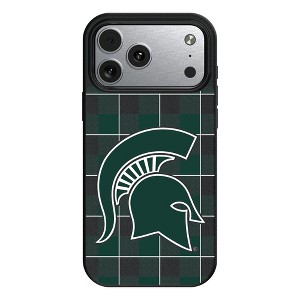 NCAA Big Ten Universities Plaid MagSafe Compatible Cell Phone Case for Apple iPhone 17 Series - 1 of 4