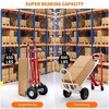 3 in 1 Convertible Hand Truck Dolly, 770 LBS Capacity Aluminum Folding Trolley with Wheels & Elastic Straps, Utility Dolly Cart for Warehouse - 4 of 4