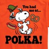 Men's - Peanuts - Snoopy Oktoberfest You Had Me At Polka Short Sleeve Graphic T-Shirt - 2 of 4