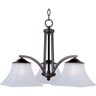 Maxim Lighting Aurora 3 - Light Chandelier in  Oil Rubbed Bronze
