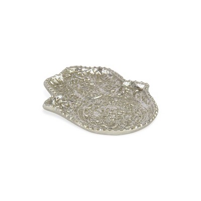 Cheung's Hamsa Hand Inspired Silver Table Decor