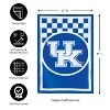 Evergreen Flag, DS New Burlap, Reg, University of Kentucky - 2 of 4