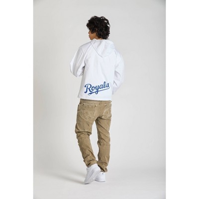 Мужские куртки MLB Kansas City Royals Men's Champion White Packable Jacket - S — фото 2