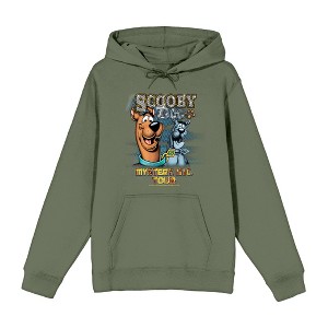 Scooby-Doo Mystery, Inc. Tour Adult Long Sleeve Hoodie - 1 of 2