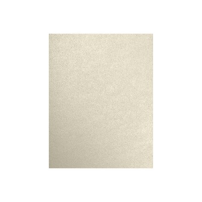 JAM PAPER 8.5” x 11” Cardstock 100lb Opal Metallic 50/pack  (81211-C-208-50)