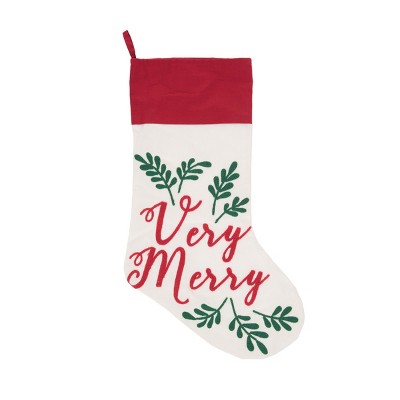 C&F Home Very Merry Stocking