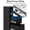 3 Drawer File Cabinet with Lock, Steel Vertical File Cabinets for Home Office Garage, Living Room, Heavy-Duty File Cabinets for Letters/Legal/a4 - 4 of 4