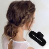 Unique Bargains Women's Classic Plush Hair Clip 5.51"x2.76"x2.36" 1 Pc - 2 of 3