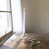 Bird on Branch Taper Candle Holder White Metal by Foreside Home & Garden - 2 of 4