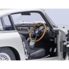 Aston Martin DB5 RHD (Right Hand Drive) Birch Silver 007 James Bond "Goldfinger" (1964) Movie 1/18 Model Car by Autoart - 4 of 4