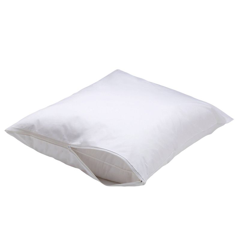 Waterproof Pillow Cover White (King) - AllerEase, 4 of 7