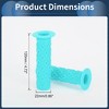 Unique Bargains Bike Handlebar Grips Covers 4.72" Long Blue 1 Pair - 3 of 4