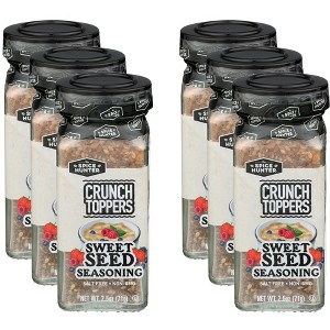 The Spice Hunter Crunch Toppers Sweet Seed Seasoning - Pack of 6 - 2.5  OZ - 1 of 4