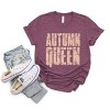Autumn Queen Block Distressed - Women's Short Sleeve Graphic T-Shirt - 4 of 4
