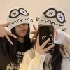 Anna-Kaci Women's Knitted Beanie with Cartoon Monster Eye Design - Cute & Warm Winter Hat for Cold Weather - 2 of 3