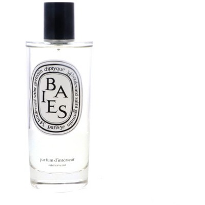 Diptyque Baies Clear Glass Room Spray Bottle