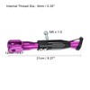 Unique Bargains Universal CNC Aluminum Alloy Adjustable Motorcycle Kickstand Side Support Stand Set - 3 of 4